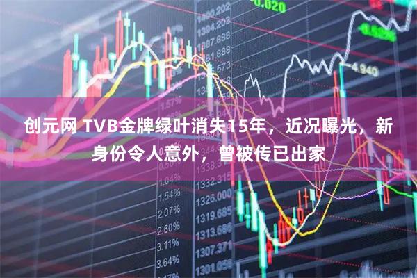 创元网 TVB金牌绿叶消失15年，近况曝光，新身份令人意外，曾被传已出家
