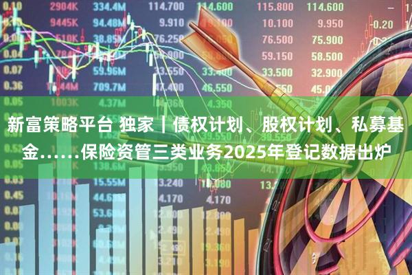 新富策略平台 独家｜债权计划、股权计划、私募基金……保险资管三类业务2025年登记数据出炉