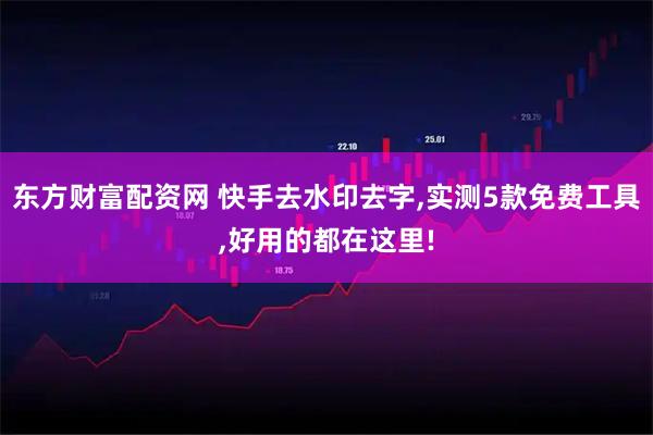 东方财富配资网 快手去水印去字,实测5款免费工具,好用的都在这里!